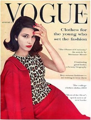 Vintage Vogue magazine covers - wah4mi0ae4yauslife.com - Vintage Vogue August 1960_2.jpg